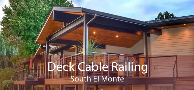 Deck Cable Railing South El Monte