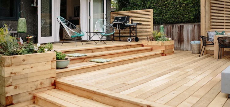 Cedar Decking in South El Monte, CA