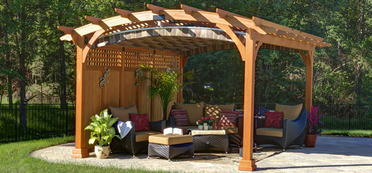 Modern Wood Pergola Installation in South El Monte, CA